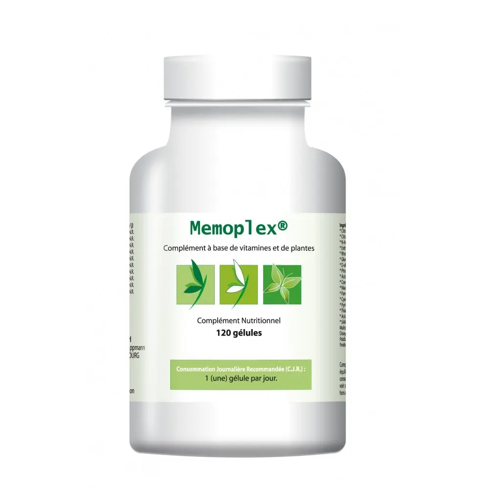 Memoplex complexe mémoire et concentration - 120 gélules — Perfect Health Solutions